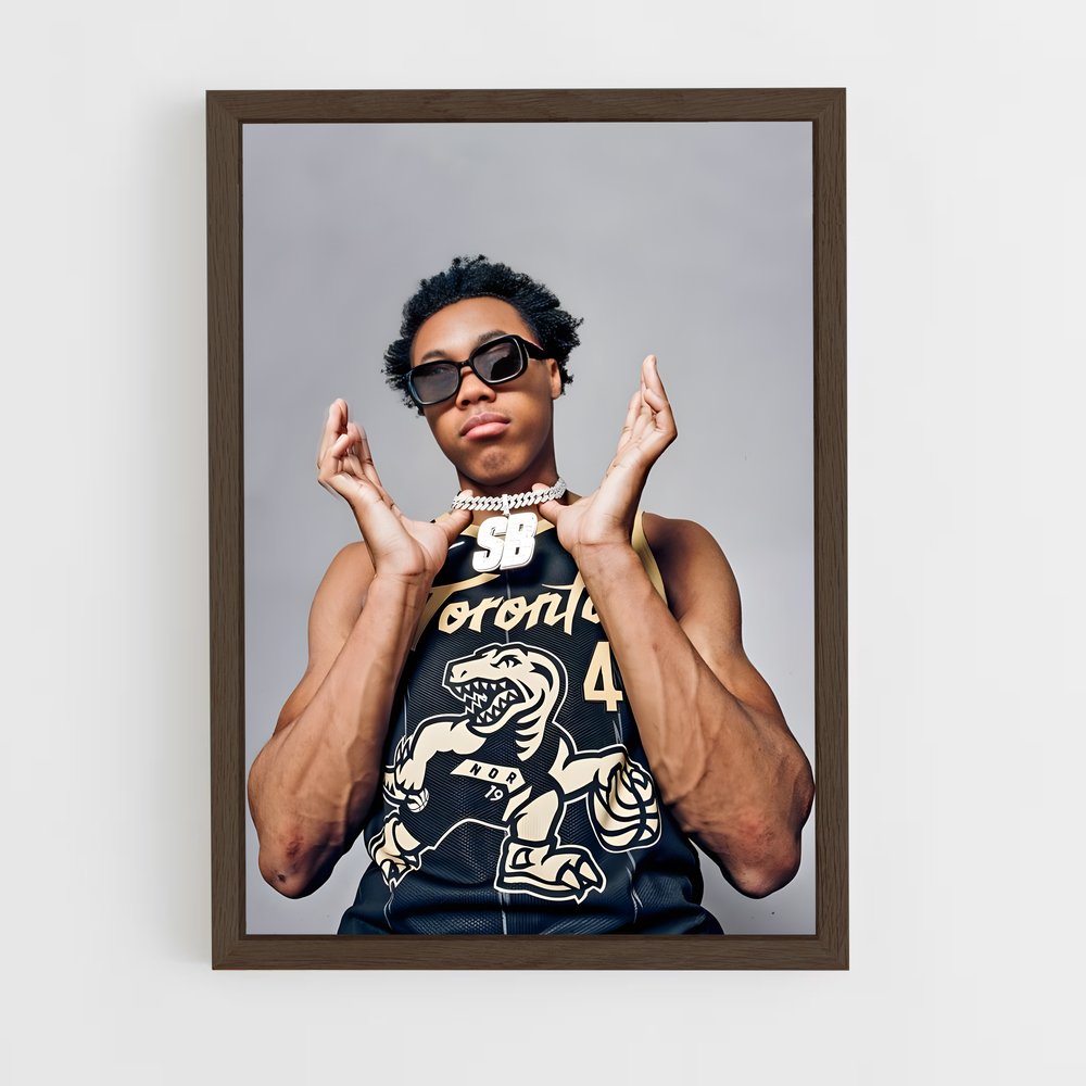 Poster Scottie en Détente – affiche Basketball (vue 5)